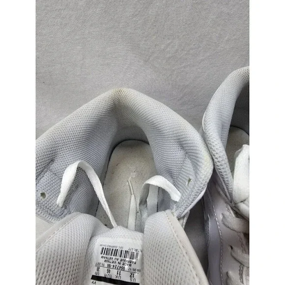 NIKE Jordan 1 high White Pure Platinum High Tops Mens Size 12 554724-108 - Picture 9 of 16